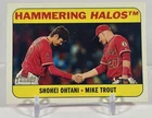 2018 Topps Heritage  Shohei Ohtani / Mike Trout Hammering Halos Combo Cards