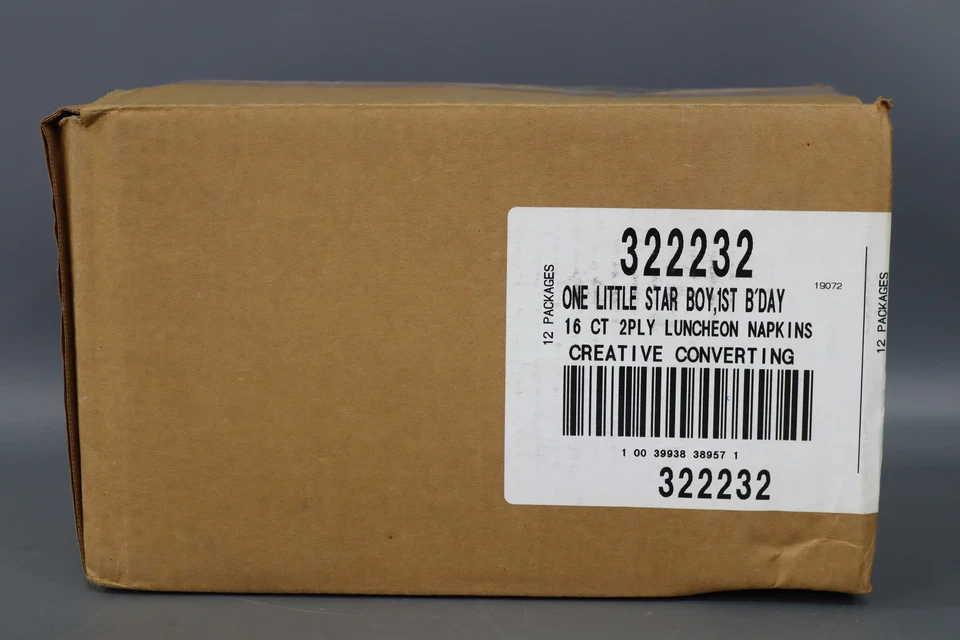 Little Star Boy 1st Birthday Paper Lunch Napkins 16 Count ( Case of 12 ) - Image 3 of 3