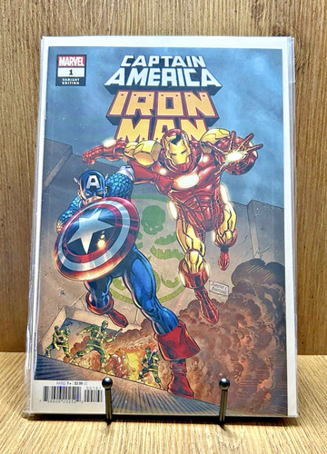 Captain America / Iron Man #1 - Dan Jurgens Variant Cover - 1:25 Incentive