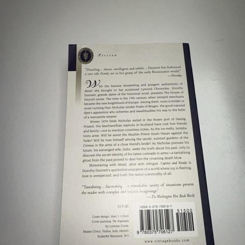 Dorothy Dunnett BOOKS 1-7 THE HOUSE OF NICCOLO series Tradebacks great condition - Picture 12 of 23