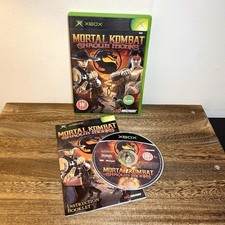 XBOX Mortal Kombat Shaolin Monks With Instruction Manual PAL