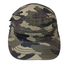 Unbranded Strapback Cadet/Military Army Cap Multi One Size Adjustable Camo Blank