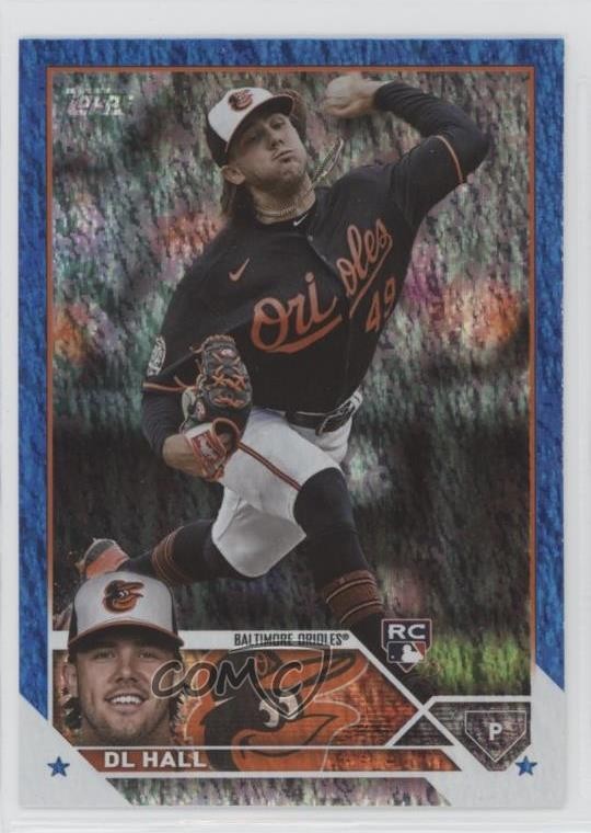 2023 Topps Series 2 Blue Foil /999 DL Hall #547 1nh6