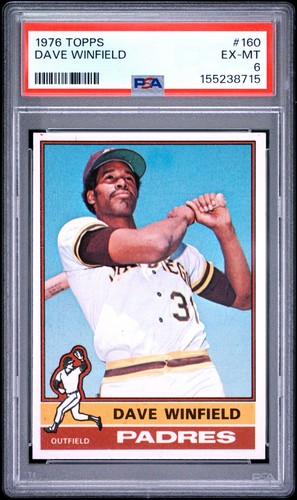 1976 Topps Dave Winfield #160 card