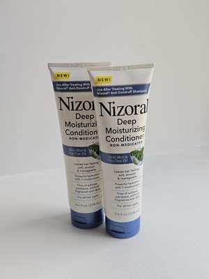 Nizoral Deep Moisturizing Conditioner Mint & Tea Tree for All Hair Types 2 Pack