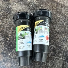 (2) Rain Bird 1800 Series 3 in. H Adjustable Pop-Up Spray Head 1803APPRS