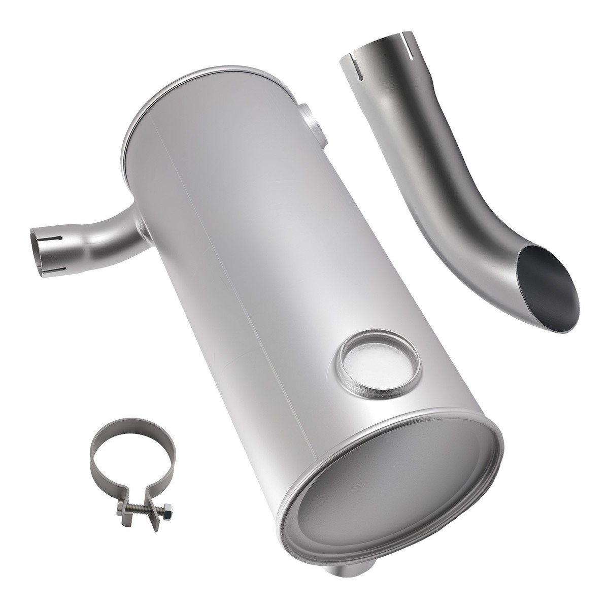 New Exhaust Muffler Set for Hitachi ZX130W ZX160 ZX180LC ZX185USR