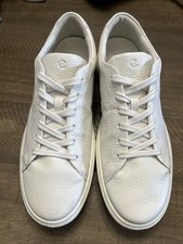 ECCO Soft 60 White Womens Casual Sneaker Sz 1...