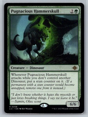 Pugnacious Hammerskull - #208 - The Lost Caverns of Ixalan Rare - NM
