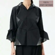 132 5. ISSEY MIYAKE Origami Foil Jacket Size 3 IL55FD001 NEW Japan