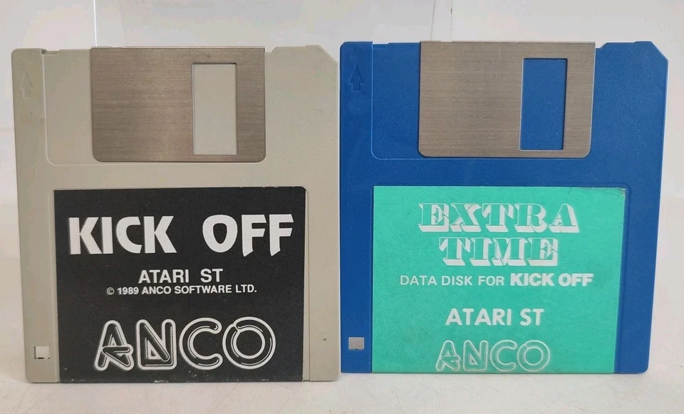 Vintage ATARI Game: Kick Off + Extra Time Expansion Football Simulation Tactical - Image 2 of 4