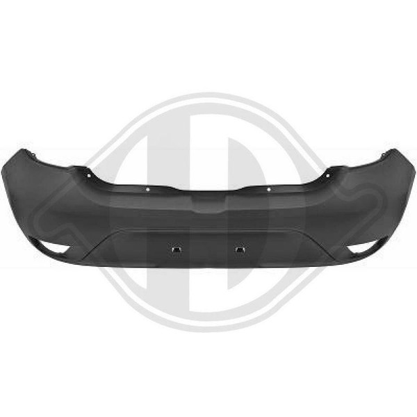StoßFäNger Diederichs 4456155 FüR Renault FüR Fahrzeuge Ohne Einparkhilfe Hinten-image