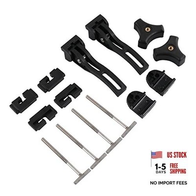 DICMIC Truck Tonneau Cover Replacement and Accessories Part Kit 2x Rear Clamp
