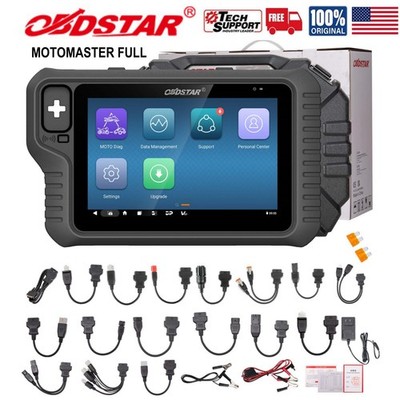 OBDSTAR MOTOMASTER Full Version Motorcycle for MOTO+Marine+E-MOTO Diag+Make Key