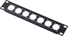 10 Inch 1U Rack Panel with D-Series Connectors for Audio and Video Systems