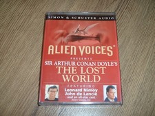 THE LOST WORLD Arthur Conan Doyle CASSETTE AUDIOBOOK 1997 with Leonard Nimoy