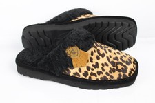 Ariat Women's Jackie Square Toe Exotic Slippers Black Cheetah 2830-200