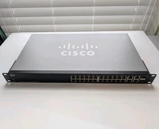 Cisco SF300-24 24-Port Network Managed Switch Power Tested SRW224G4-K9 V03