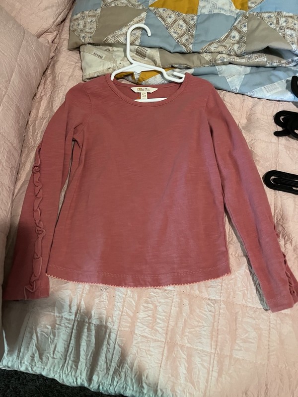 Matilda Jane Coral Long Sleeve Top Size 6