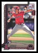 Jack Kochanowicz RC 2025 Topps Series 1 #17 Los Angeles Angels