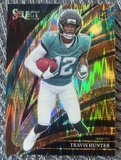 2025 Select Copper Prizm Shock RC Club Level #228 Travis Hunter Serial #/899 Jag