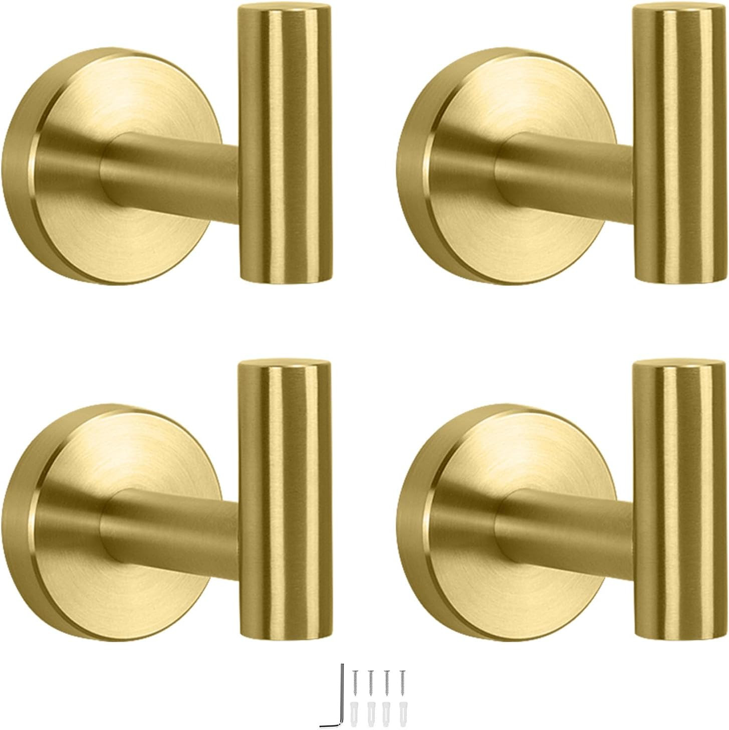 Hooks- Sus 304 Stainless Steel Robe Hook Holder, Heavy Duty 