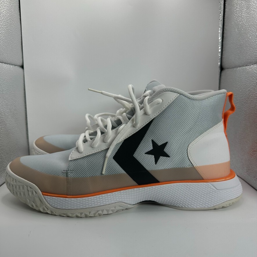 Converse Star Series Shoes Mens Size 12 Tinker Hatfield High Top Sneakers Gray