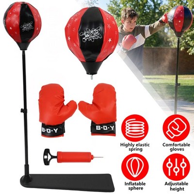 125cm Boxsack Speed Ball Koordination Tragbar Professionell für Erwachsene