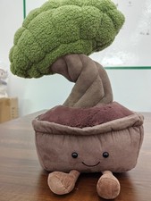 Jellycat Amuseables Bonsai Tree With Dust Bag NWT - FAST US SHIPPING