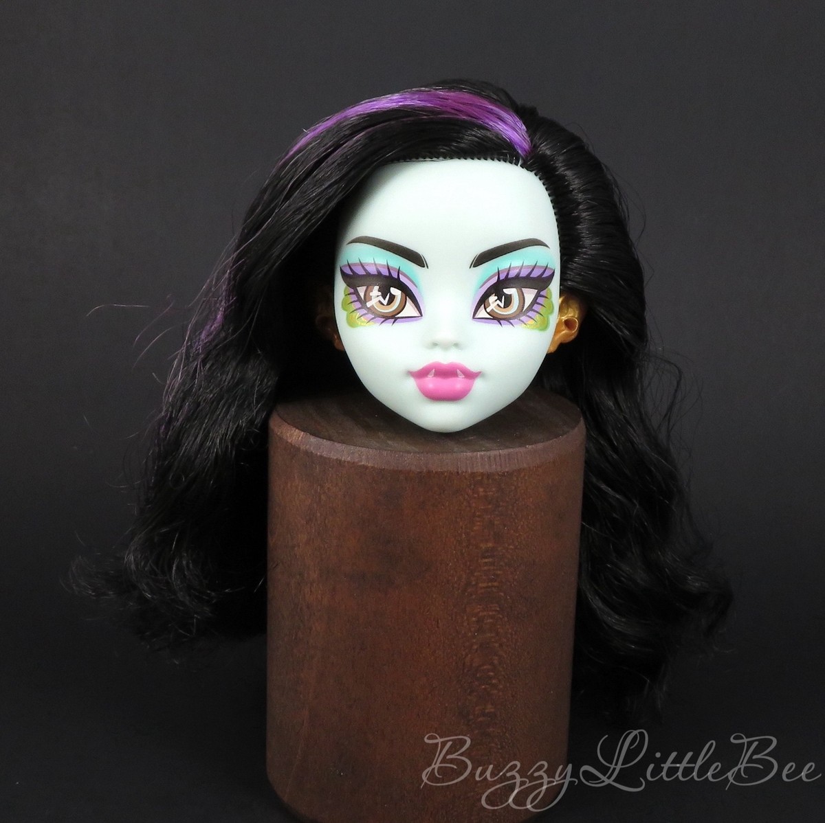 Jinafire Long G3 Gore-geous Oasis Head #1 Dark Black Hair Doll
