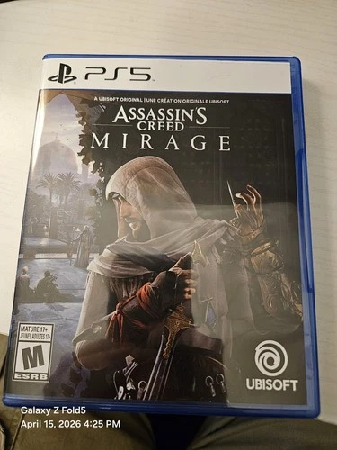 Assassin's Creed Mirage Sony PlayStation 5, Tested Working