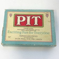 Vintage PIT Card Game By Parker Brothers Complete Set Bull  Bear Edition