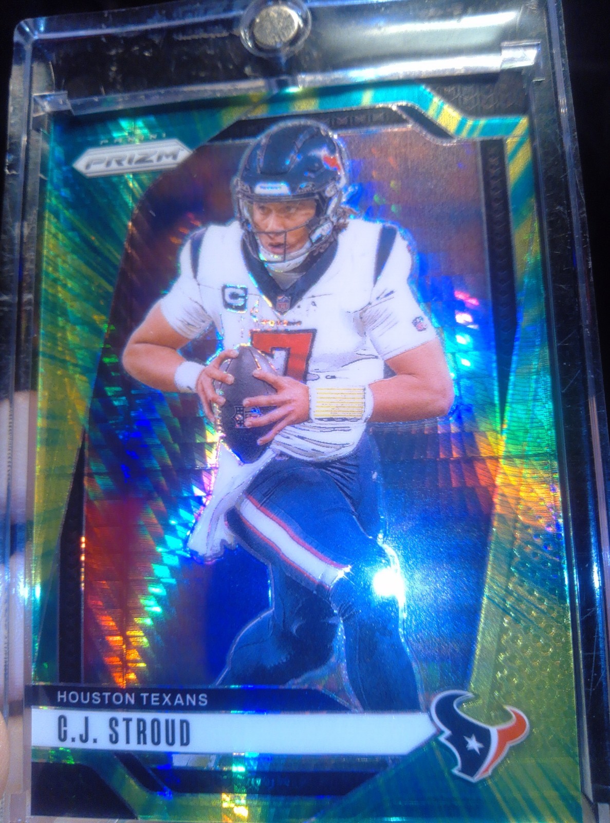 C.J. Stroud 2024 Panini Prizm Hyper /180 #111 Houston Texans