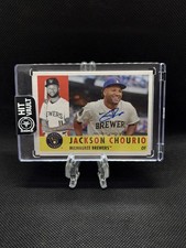 Topps 2025 Heritage 25th Anniversary Auto Jackson Chourio Brewers #H25A-JC /200