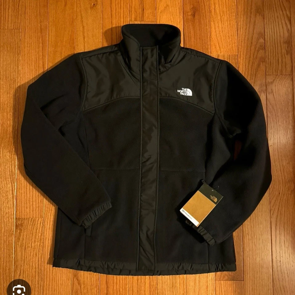 New Men's The North Face Black Apex Tundra Denali Jacket (Small to 4XL) - Image 3 of 4