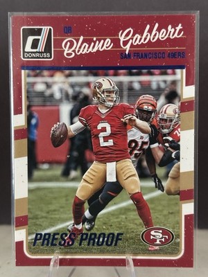 2016 Donruss - Blaine Gabbert #256- Press Proof