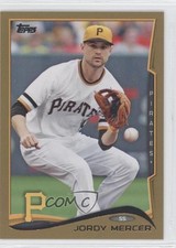 2014 Topps Gold 1386/2014 Jordy Mercer #418 4c5