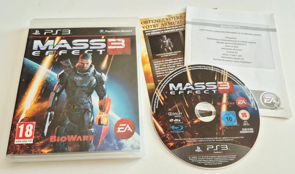 Mass Effect 3 - comme neuf sans notice - francais, photo 1 sur 5