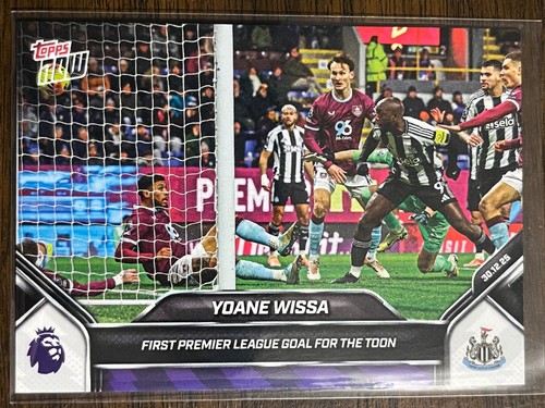 Yoane Wissa - 2025-26 Premier League Topps NOW® - Card 93 - PR: 244