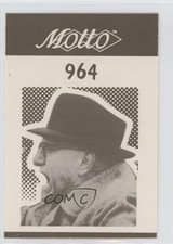 1987 Motto Game Cards George Halas George Papa Bear Halas #964 HOF 0w6