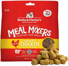 Freeze Dried Raw Chewy s Chicken Meal Mixers Dog Food Topper for Small Large