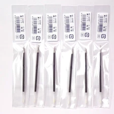 Ohto 0.5Mm Black Oil Based Ink Refill No.895np For Needle Point Pen 6 Packs