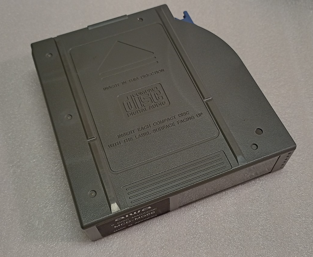 aiwa Nostalgia Wood Player（展示品）検証済良品 Aiwa MCD-MG66 6Disc Disc CD magazine GENUINE | eBay