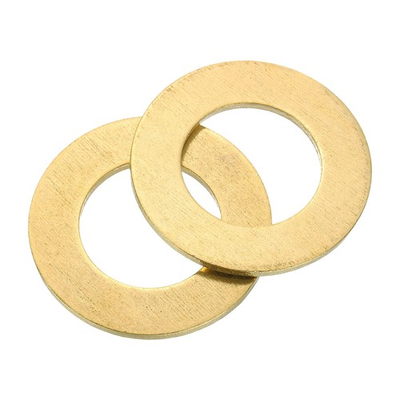 #ad #ad M22 Flat Washer 2Pcs Brass Ring Washers 38mm OD 2mm Thick Sealing Gasket Ring $13.40