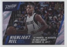 2017-18 Panini Prestige Highlight Reel Mist Dennis Smith Jr #9 0b3
