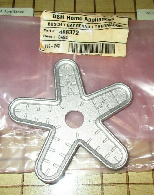 NEW Thermador PSC/PDR Range Star Burner Base 00488372, 1052435, 488372, 596844 eBay