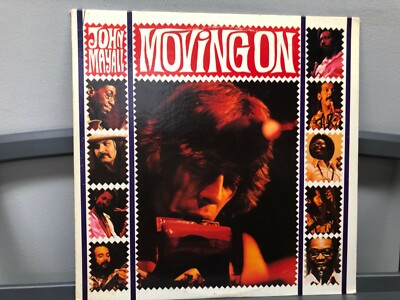 John Mayall-Moving On 12'' LP Polydor PD 5036 Jazz/Blues 1972 Plays Near Mint