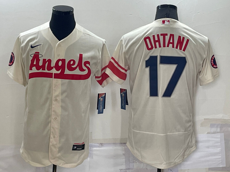 High quality and high sales embroidered jerseys Men's shirt 2023MLB Los Angeles Angels Shohei Ohtani Red Home player Baseball Jersey