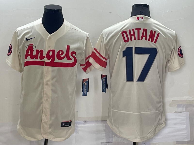 Los Angeles Angels #17 Shohei Ohtani Series Retro Jersey S-3XL Stitched  Men's