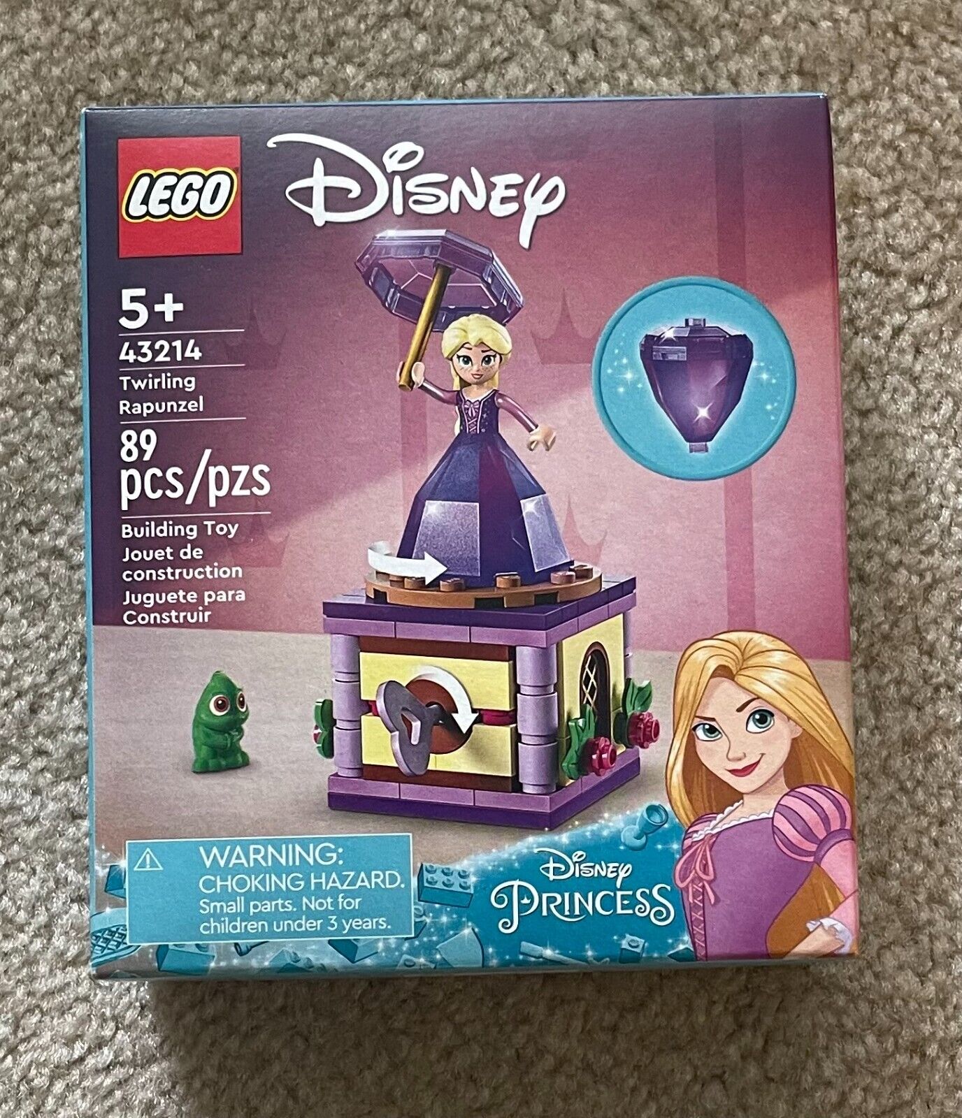 Juguete de construcción LEGO Disney Princess Twirling Rapunzel